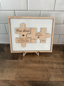 Puzzle Teacher Gift