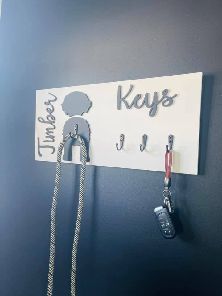 3D Leash and Keys Holder