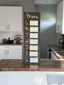 Clipboard Menu Sign for Kitchen