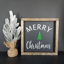 Load image into Gallery viewer, Merry Christmas 3D Tree sign
