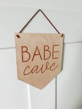 Load image into Gallery viewer, Babe Cave Pennant Flag Boho Decor
