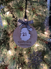 Load image into Gallery viewer, Days Until Christmas Countdown Dry Erase Ornament
