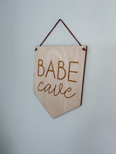Load image into Gallery viewer, Babe Cave Pennant Flag Boho Decor
