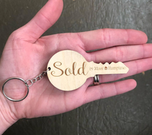 Load image into Gallery viewer, Branded Real Estate Keychain
