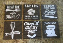 Load image into Gallery viewer, Set of 6 Funny Kitchen Signs
