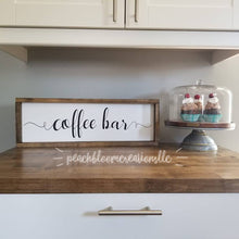 Load image into Gallery viewer, Farmhouse Coffee Bar Sign
